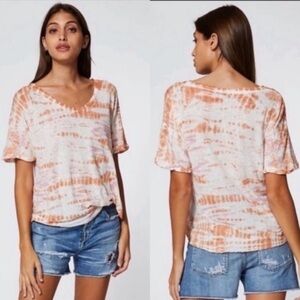 Young Fabulous & Broke Tie Dye Short Sleeve Top size S nwt